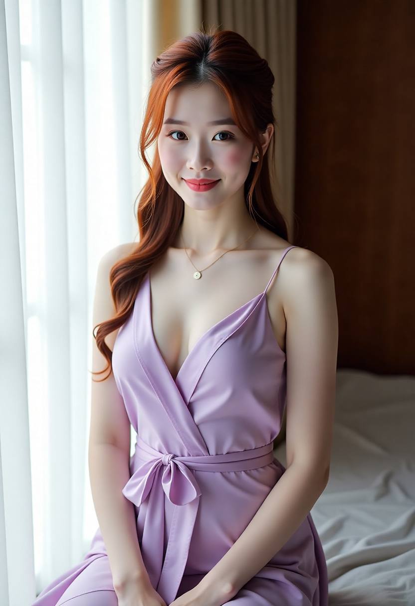 女孩整理书包准备离开